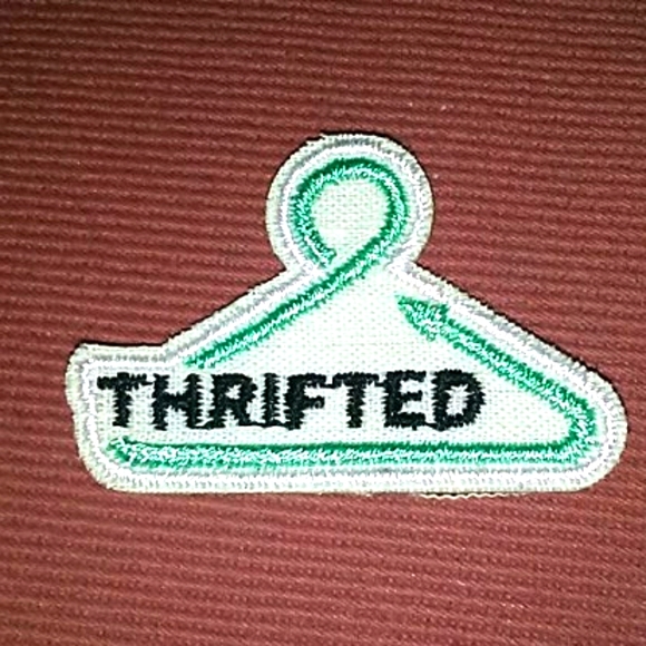💗 FREEBIE w any order Thrifted Iron on Patch